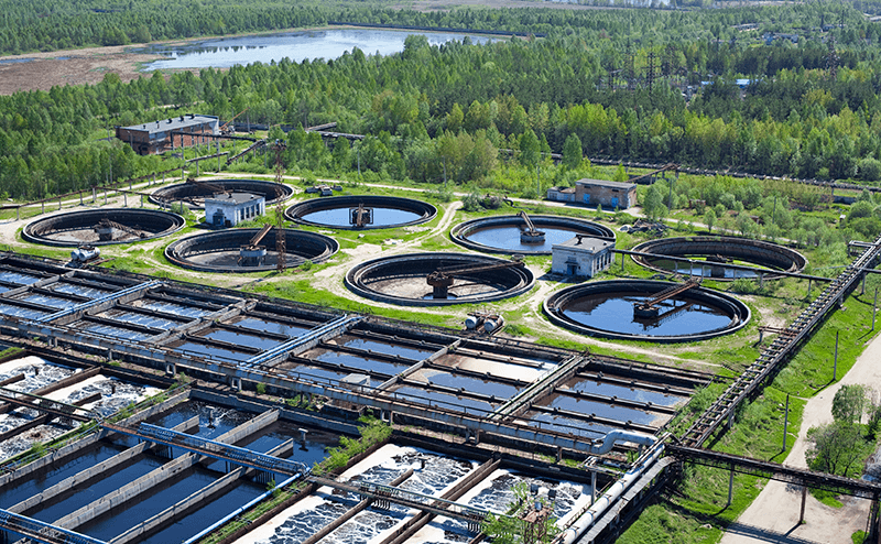 wastewater treatment plant