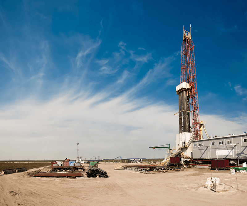 onshore drilling site