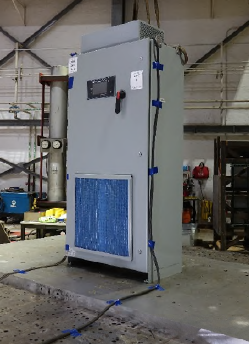 Active harmonic filter on seismic shake table