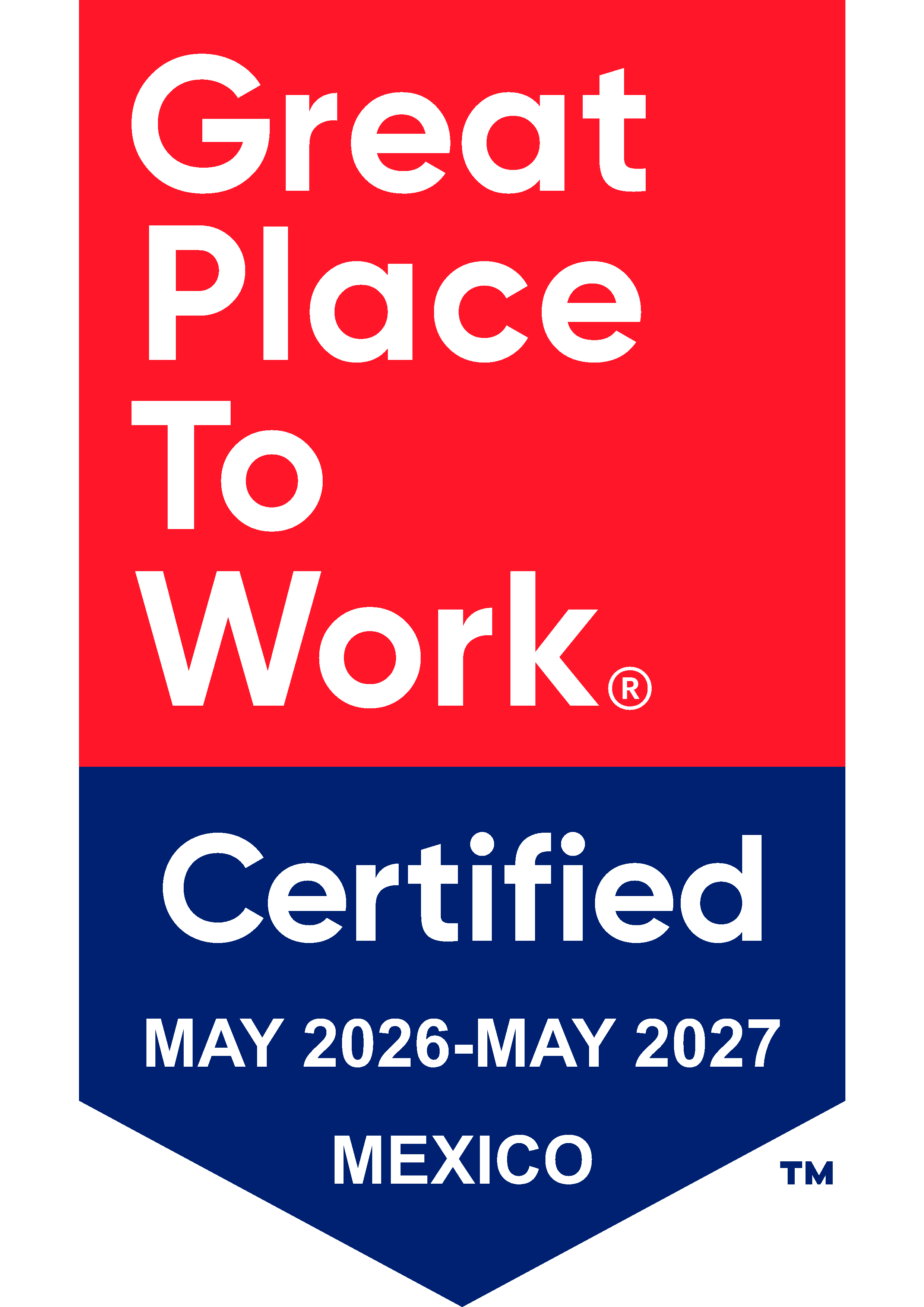 Great Place to Work Badge Mexico
