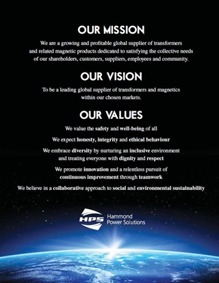 Notre mission et nos valeurs