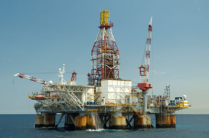 Marine Oil Drilling Platform