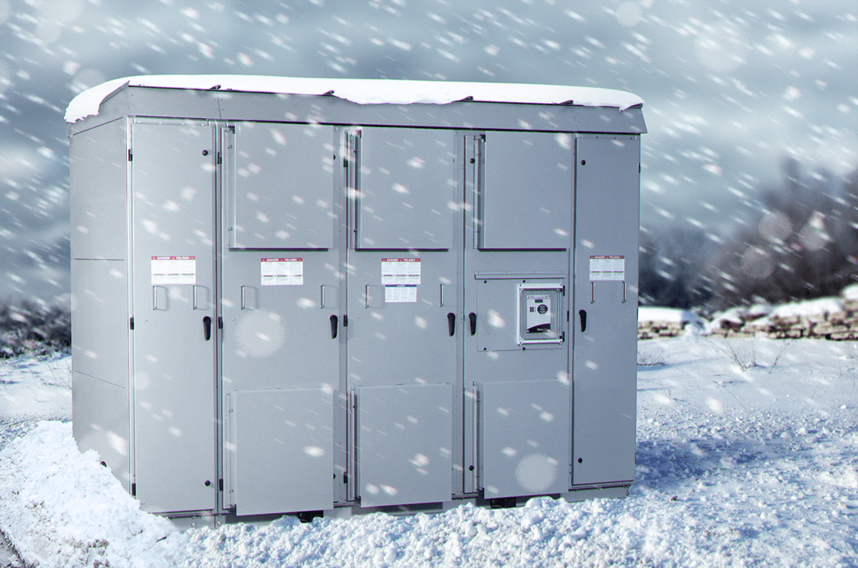 Type 3RE Enclosure in Snow