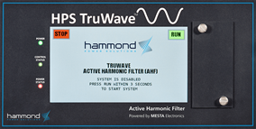 active harmonic filter interactive touchscreen display