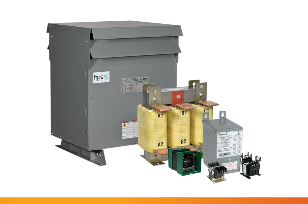 isolation transformer and reactor and control transformers