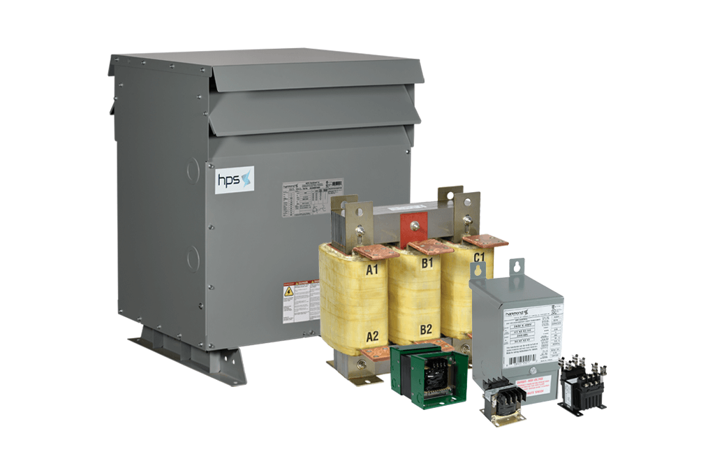 isolation transformer, reactor, control transformers