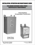 Encapsulated Transformer Installation Manual (IOMGE1PH)