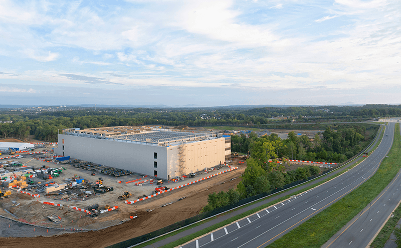 data center under construction