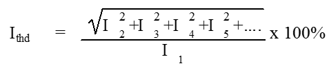Current Distortion Equation