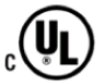 UL C logo indicating product is tested by U.L. to meet Canadian Standards
